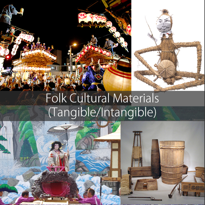 Folk Cultural Materials(Tangible/Intangible)